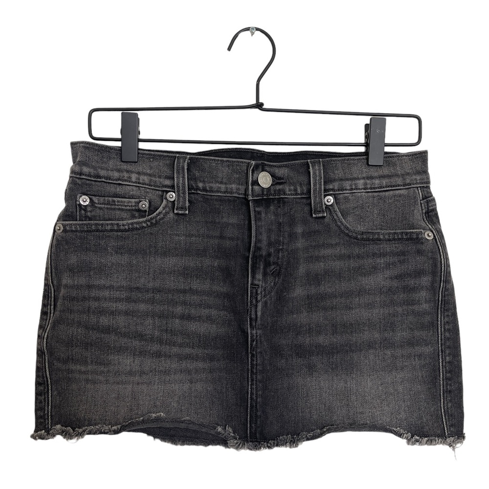 Levi Strauss Women’s Denim Mini Skirt Black Sz 26